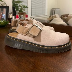 Doc Marten Jorge Suede Slingback Mules